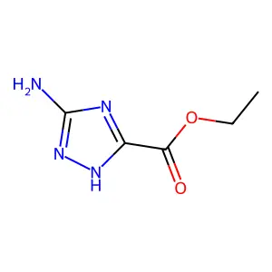 1H-1,2,4-Triazole-3-carboxylic acid, 5-amino-, ethyl ester structure