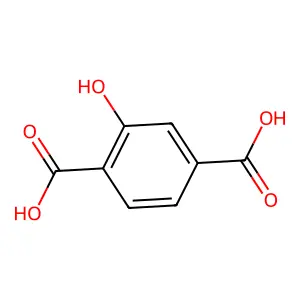 2-Hydroxyterephthalic acid structure