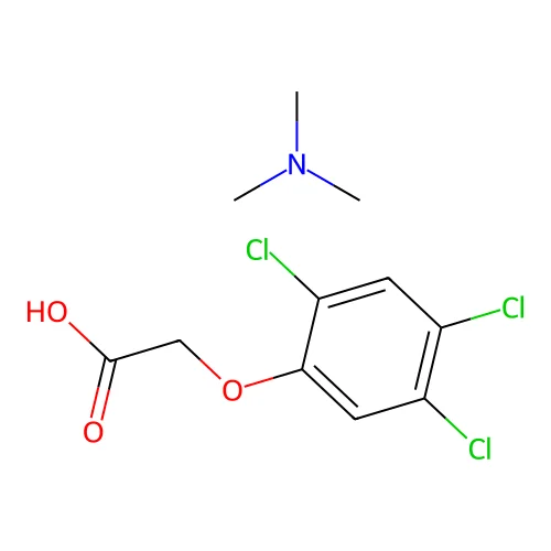 2,4,5-T trimethylamine salt structure