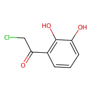 Pyrocatechol, 3-chloroacetyl- structure