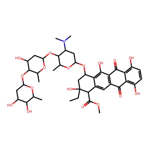 Marcellomycin structure