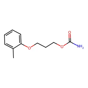 Carbamic acid, 3-(o-tolyloxy)propyl ester structure