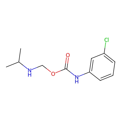 (propan-2-ylamino)methyl N-(3-chlorophenyl)carbamate structure