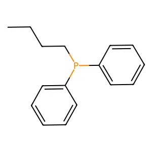 Butyldiphenylphosphine structure