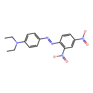 4-(Diethylamino)-2',4'-dinitroazobenzene structure