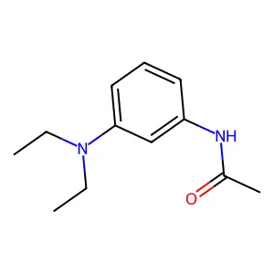 Acetamide, N-[3-(diethylamino)phenyl]- structure