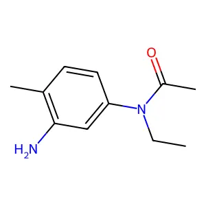 N-(3-amino-4-methylphenyl)-N-ethylacetamide structure