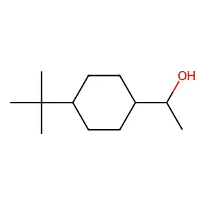 Cyclohexanemethanol, 4-(1,1-dimethylethyl)-alpha-methyl- structure