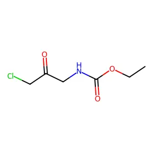 Ethyl (chloroacetyl)methylcarbamate structure