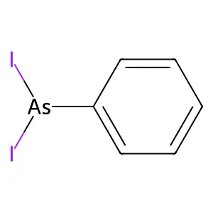 Arsonous diiodide, As-phenyl- structure