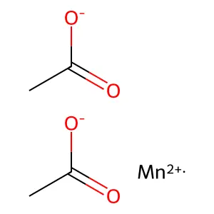 Manganous Acetate structure