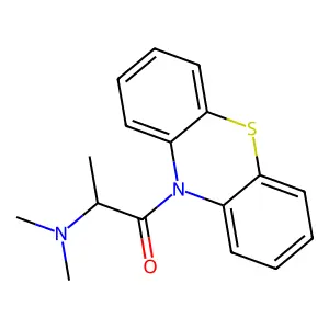 2-(Dimethylamino)-1-(10H-phenothiazin-10-yl)-1-propanone structure