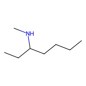 3-Heptylmethylamine structure