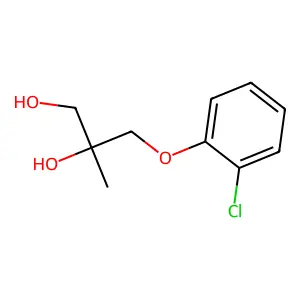 3-(2-Chlorophenoxy)-2-methylpropane-1,2-diol structure