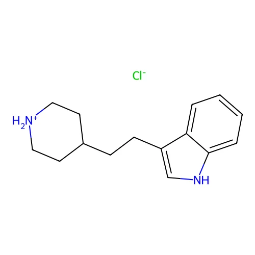 3-(2-(4-Piperidinyl)ethyl)-1H-indole hydrochloride structure