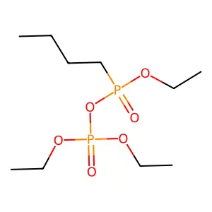 Phosphonic acid, butyl-, monoethyl ester, anhydride with diethyl phosphate structure
