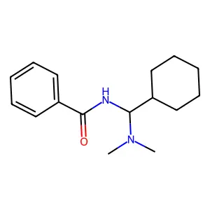 Benzamide, N-(1-(dimethylamino)cyclohexyl)methyl- structure