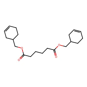 Bis(cyclohex-3-en-1-ylmethyl) hexanedioate structure
