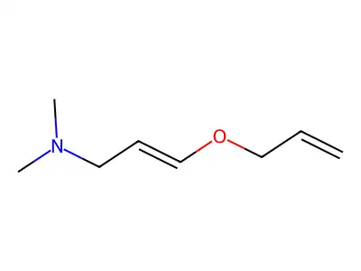3-(Allyloxy)-N,N-dimethyl-2-propen-1-amine structure