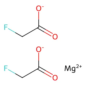 acetic acid, fluoro-, magnesium(ii) salt structure
