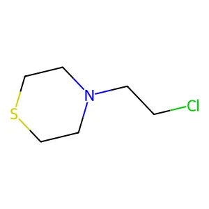 Thiomorpholine, 4-(2-chloroethyl)- structure
