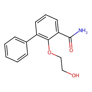 Benzamide, 2-(beta-hydroxyethoxy)-3-phenyl- structure