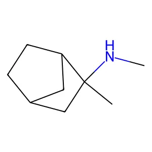 2-Norbornanamine, N,2-dimethyl- structure