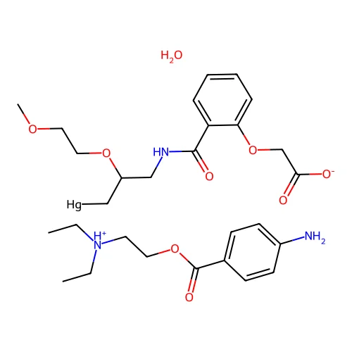Dicurin procaine structure