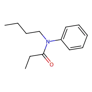 Propionanilide, N-butyl- structure