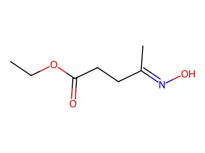 Ethyl 4-hydroxyiminopentanoate structure