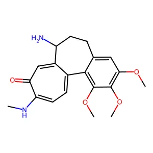 Ethylaminodesacetylcolchicide structure