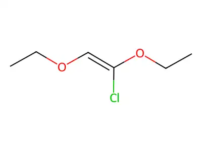 1,2-Diethoxy-1-chloroethene structure