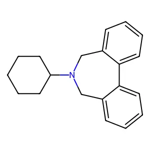 6-Cyclohexyl-5,7-dihydrobenzo[d][2]benzazepine structure