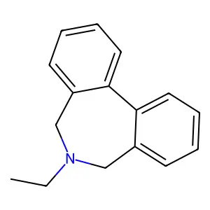 5H-Dibenz(c,e)azepine, 6,7-dihydro-6-ethyl- structure