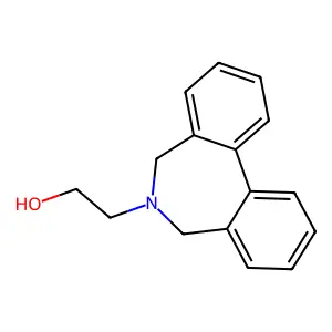 5H-Dibenz(c,e)azepine, 6,7-dihydro-6-(2-hydroxyethyl)- structure