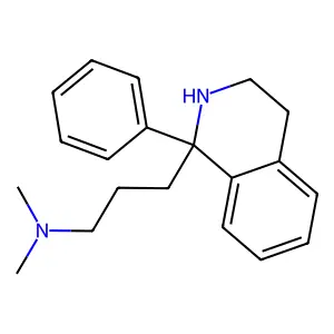 N,N-Dimethyl-3-(1-phenyl-1,2,3,4-tetrahydroisoquinolin-1-yl)propan-1-amine structure