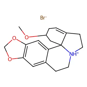 Erythramine, hydrobromide structure