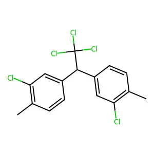 Ethane, 2,2-bis(m-chloro-p-tolyl)-1,1,1-trichloro- structure