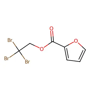 2,2,2-Tribromoethyl furan-2-carboxylate structure