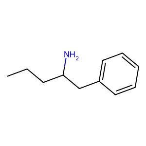 Phenethylamine, alpha-propyl- structure