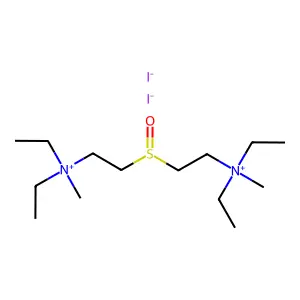 Ammonium, sulfinyldiethylenebis(diethylmethyl-, diiodide structure