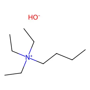 Ammonium, triethylbutyl-, hydroxide structure