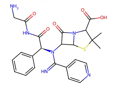 Pirbenicillin structure