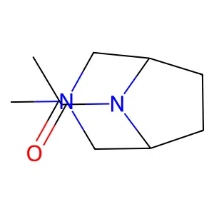 8-Acetyl-3-methyl-3,8-diazabicyclo(3.2.1)octane structure