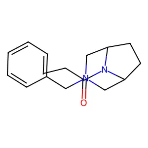 3,8-Diazabicyclo(3.2.1)octane, 3-benzyl-8-propionyl- structure