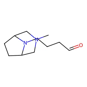4-(3-Methyl-3,8-diazabicyclo[3.2.1]octan-8-yl)butanal structure