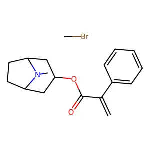Apoatropine methylbromide structure