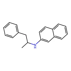 N-(1-Phenylpropan-2-yl)naphthalen-2-amine structure