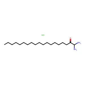 Stearamidine, hydrochloride structure