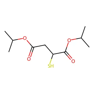 Diisopropyl thiomalate structure